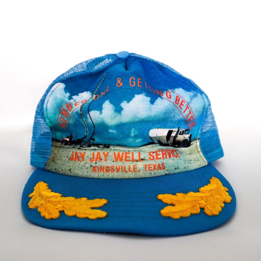 Vintage Jay Jay Wells Service Trucker Hat